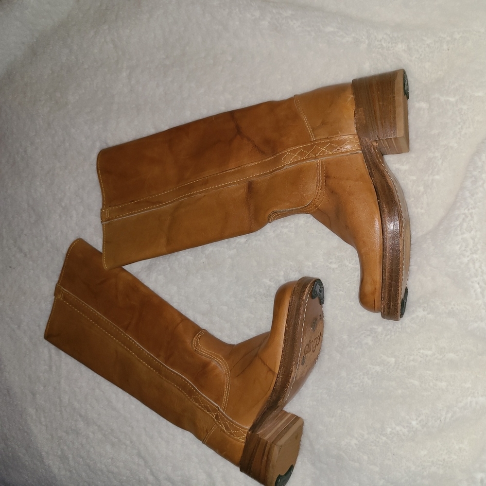 Dingo Juniors Size 14 (Teen) Knee High Brown Western Boot